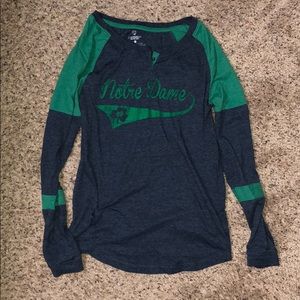 Notre Dame long sleeve shirt